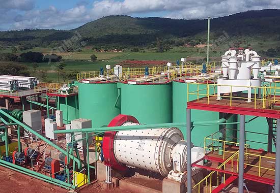 坦桑尼亚1200tpd金矿选厂整体服务项目