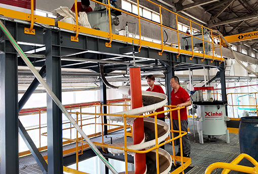 尾矿地下充填中试中心