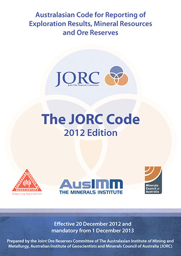 澳大利亚JORC标准