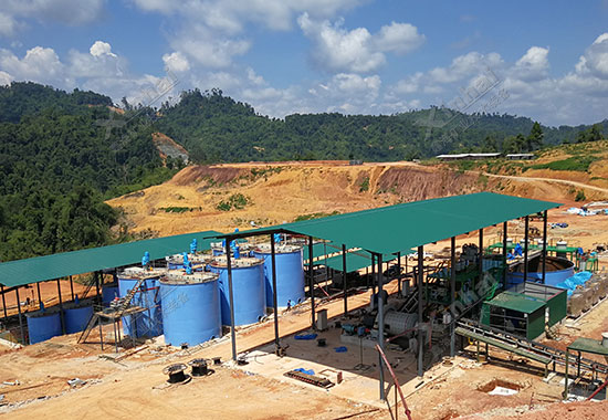 马来西亚700t/d金矿选厂项目