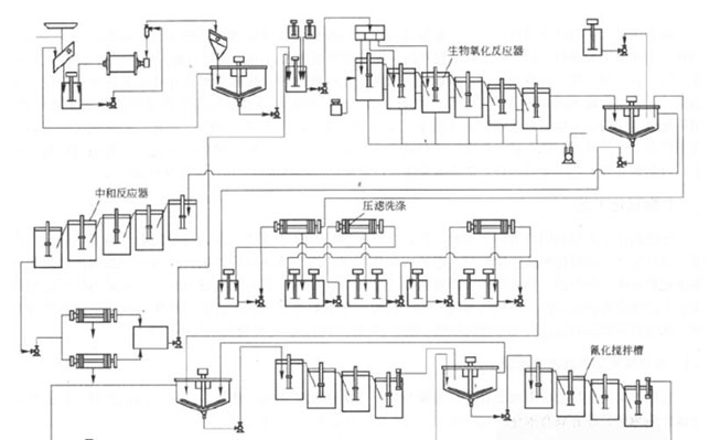 金矿石生物氧化法