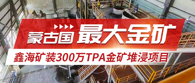 金矿堆浸项目现场