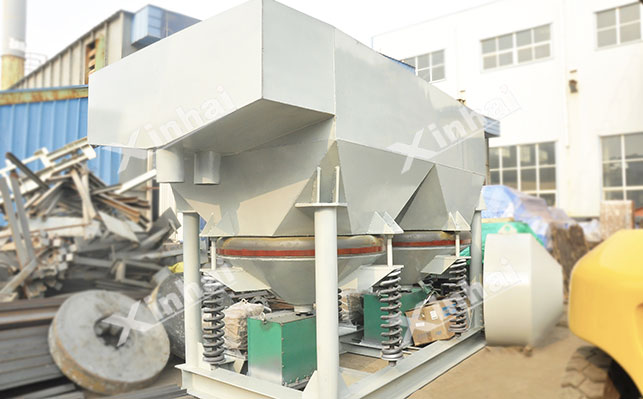 残积型砂金矿选矿