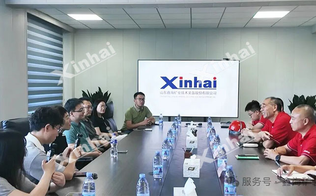 云话山东活动赴鑫海参观