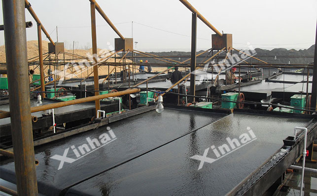 脉锡矿重选工艺方法